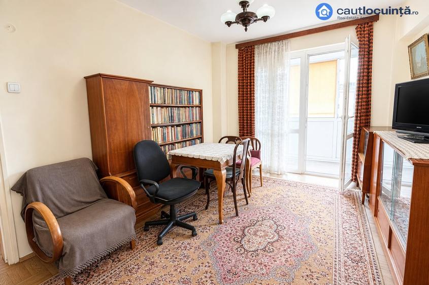 Apartament cu 2 camere semidecomandat, mobilat în Calea Victoriei