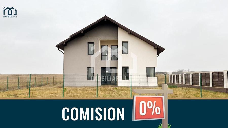 Casă individuală cu 5 camere cu Canalizare în Jucu de Sus