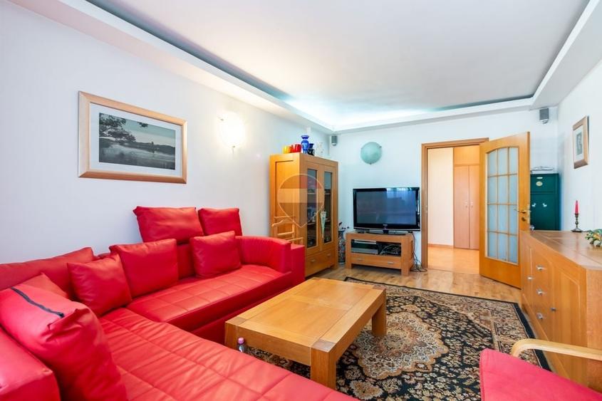 Apartament cu 3 camere decomandat, mobilat în Clucerului