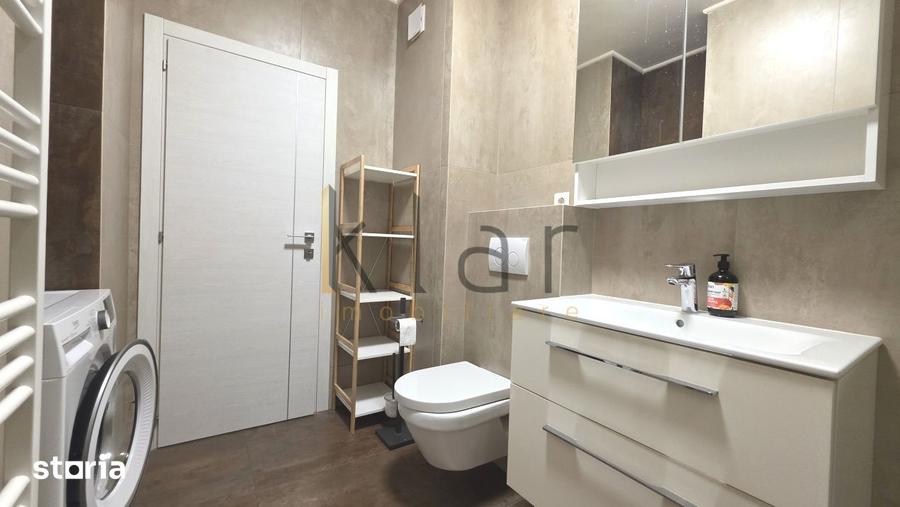 Apartament cu 2 camere semidecomandat, mobilat în Plopilor