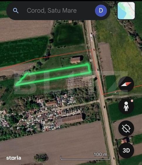 Teren de 2857 mp, în Culciu