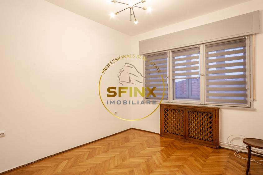 Apartament cu 4 camere circular, mobilat în Calea Victoriei