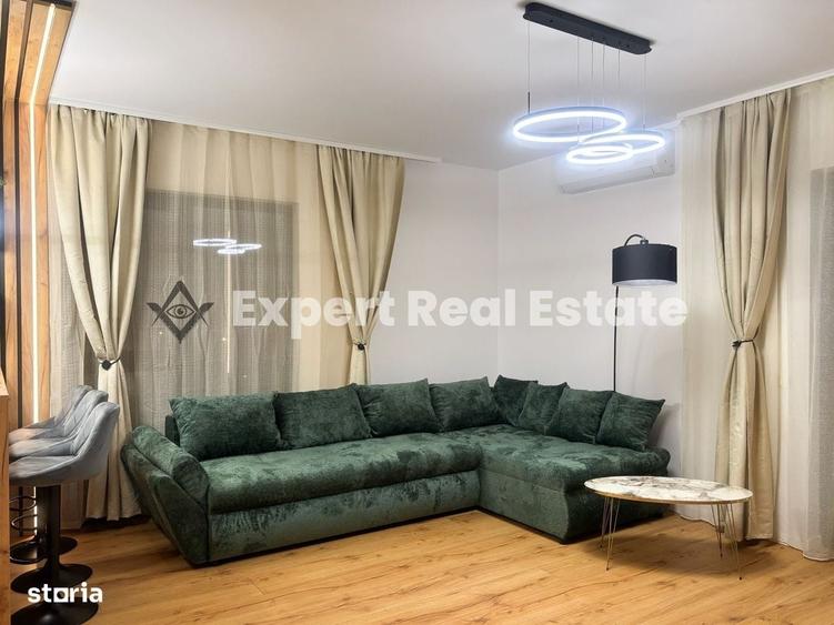 Apartament cu 2 camere semidecomandat în Tunari