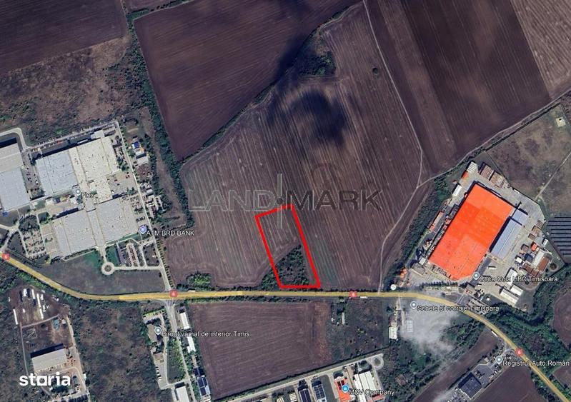 Teren de 20647 mp, în Dumbrăvița