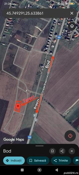 Teren intravilan la 8 km de Bra?ov, la intrare in Bod dinspre Sanpetru - 4