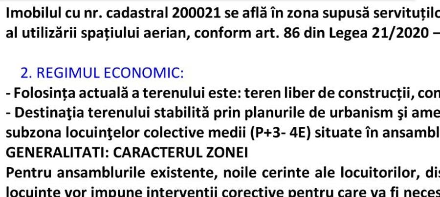 Teren Construcții intravilan de 250 mp, în Tomis I