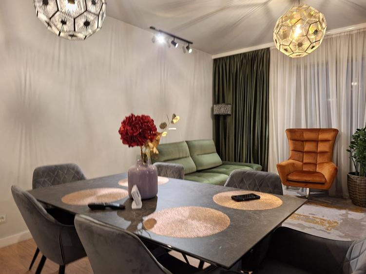 Apartament cu 3 camere decomandat, mobilat în Nord
