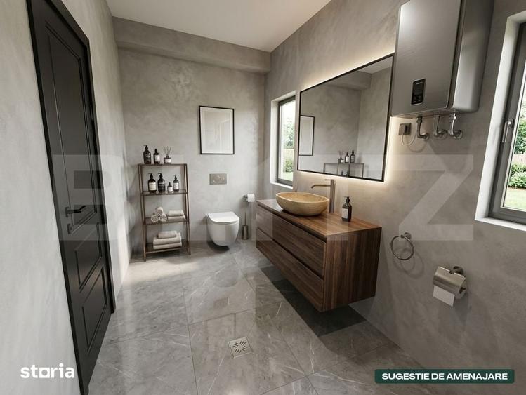 Casă cu 5 camere cu Teren 4731 Mp în Eremitu