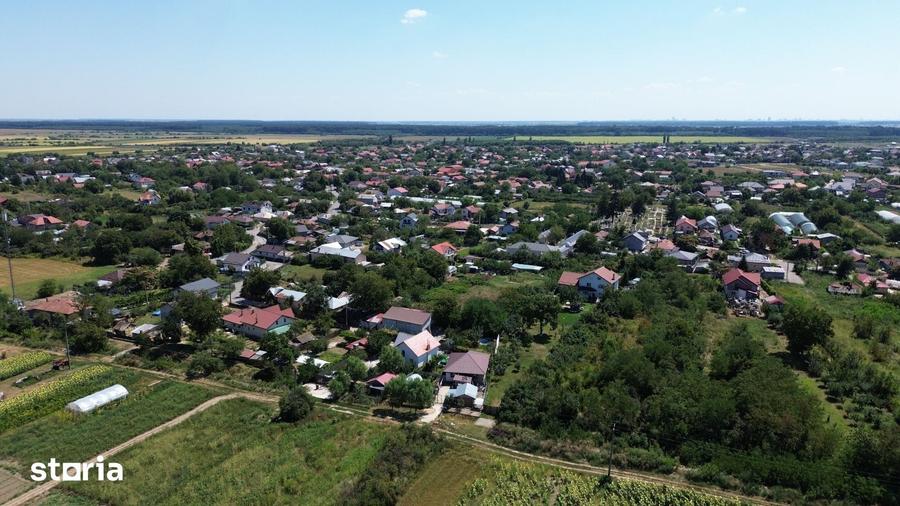 Teren intravilan in Darza (langa Buftea) deschidere 24m, pret negocia - 5