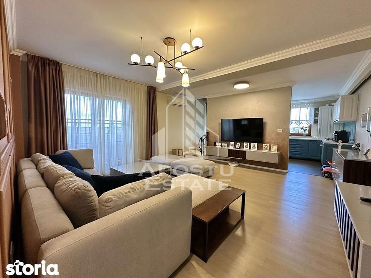Penthouse de Lux cu 4camere si 2bai complet mobilat si utilat in Giroc - 6