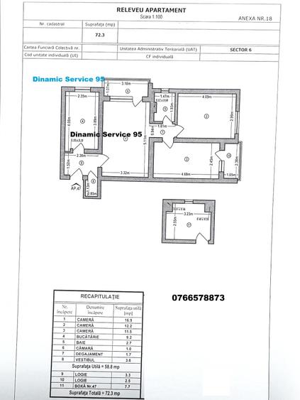 Apartament 3 camere Drumul Taberei - Auchan - 10
