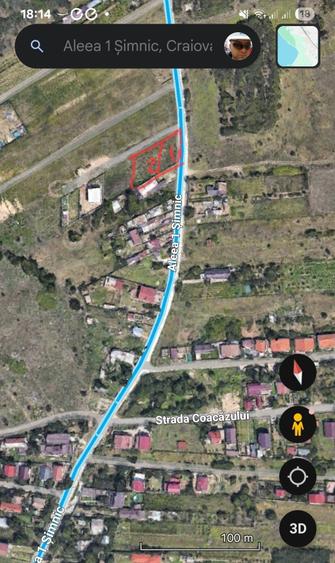 Vand 2 terenuri , Craiova, Aleea 1 Simnic - 1