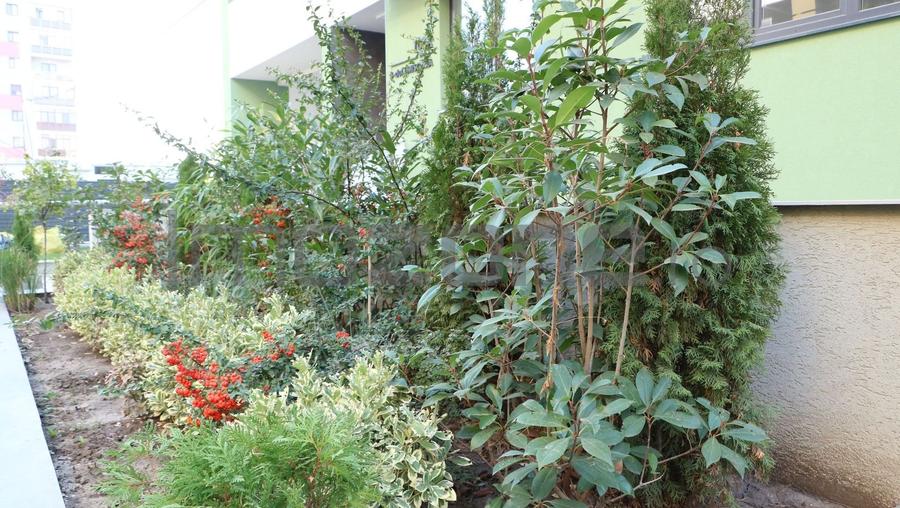 3 CAMERE LA PARTER CU CURTE PROPRIE DE 57MP,  2 BAI, POZITIE PE SUD, COMISION 0% - 38