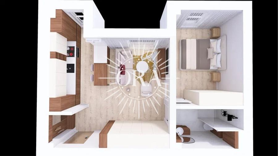 APARTAMENT CU 2 CAMERE DE VANZARE - FLORESTI - TINERETULUI - PARCARE SUBTERANA - 2