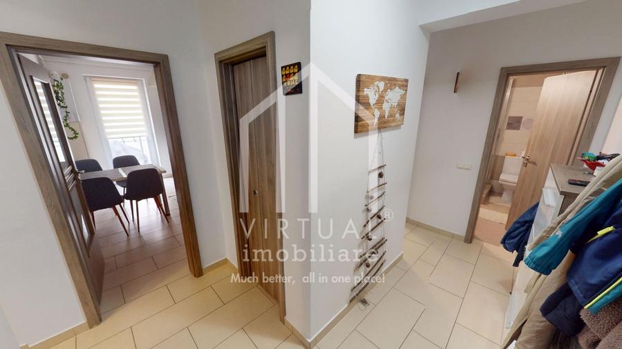 Apartament cu 3 camere, 74mp utili+2 balcoane, etaj 2/4, zona Turnisor - 3