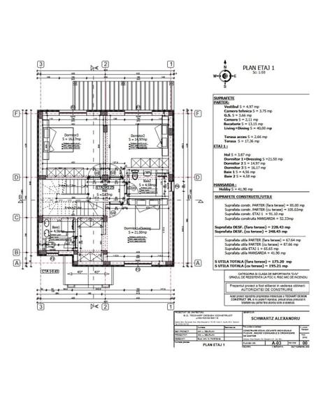 Casa single Otopeni 248.45mp, lot 464mp, influente neoromanesti - 6