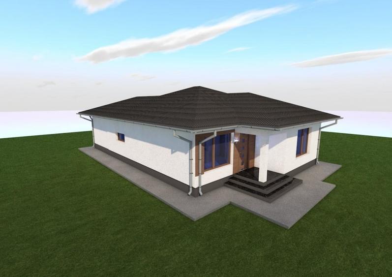 Casa 3 camere, pivnita si terasa, Lilieci - 7