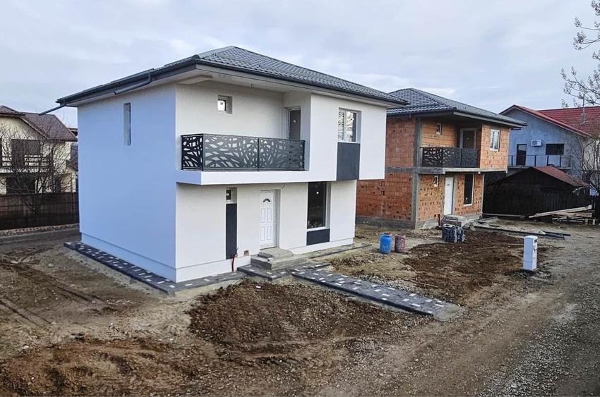 Vila Individuala P+1,Clinceni-Domnesti incalzire in pardoseala,comision 0%. - 1