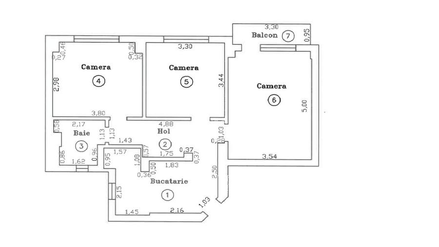 Exclusivitate! 3 camere, decomandat, str. Aries Exclusivitate! 3 camere, decomandat, str. Aries