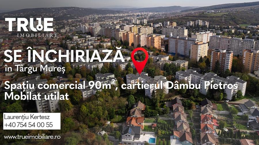 Spațiu comercial 90m? - D&acirc;mbu Pietros, T&acirc;rgu Mureș - 1