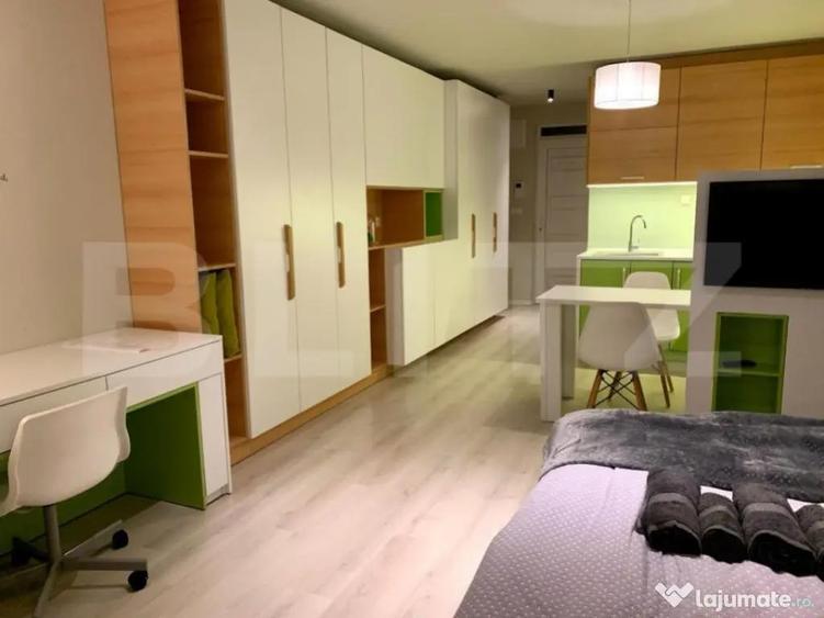 Garsoniera moderna, 32 mp, chirie facturata, zona piata de v - 7