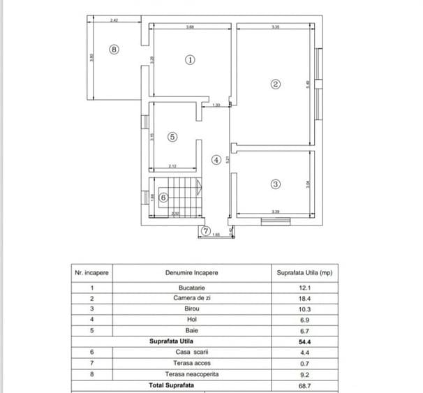 Casa Single 4C Valea Lupului-Iasi COMISION 0% - 4