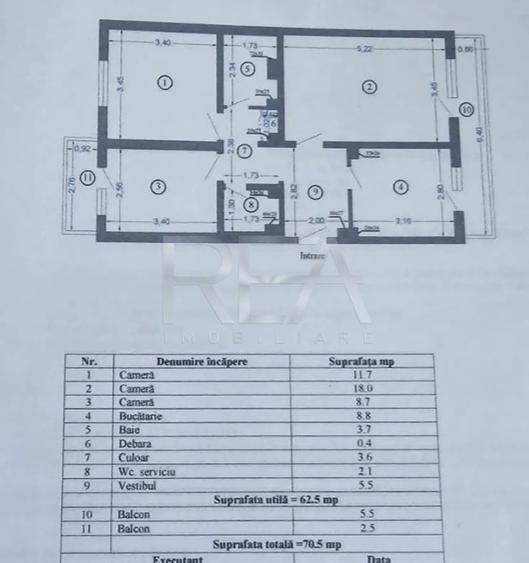 3 camere, 4/4, bloc 1981, anvelopat-Gorjului - 8