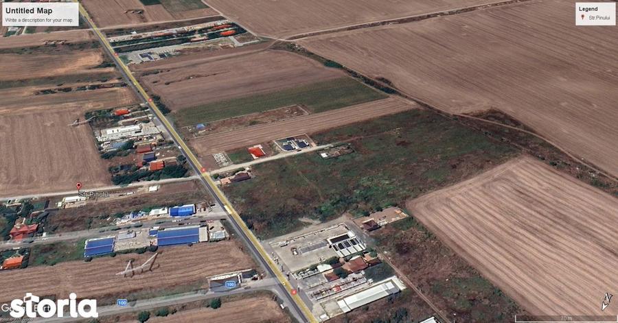 Teren de vanzare Frumusani Orasti. 150 metri de la DN. - 1
