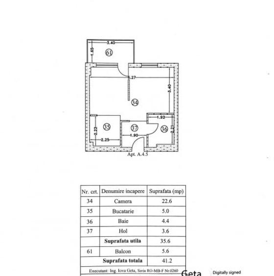 0% | Studio dublu NOU, 41 mp | Atrium - Sisesti - 12