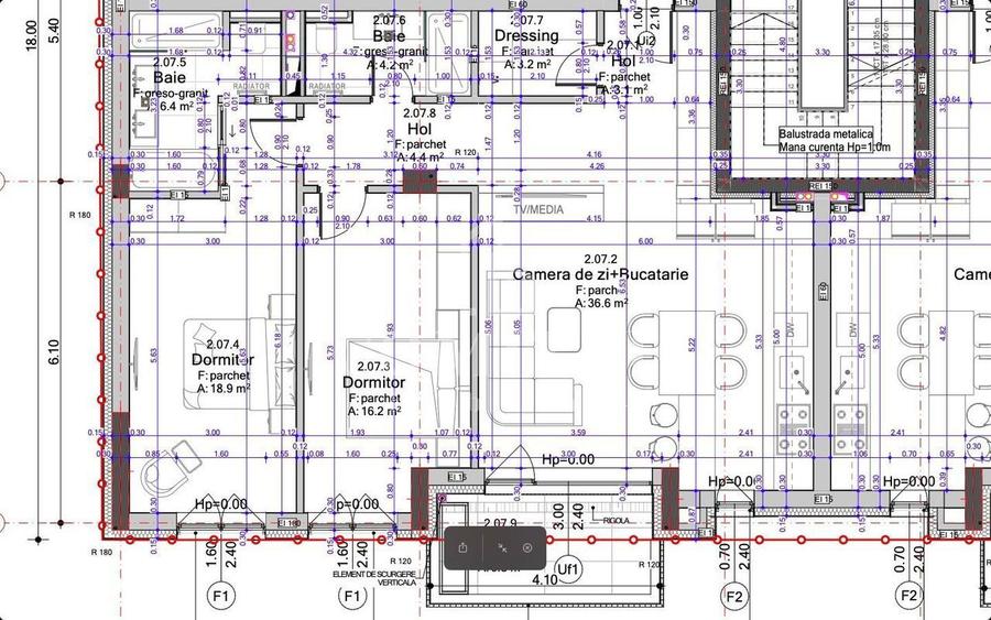 Apartament 3 camere 92 mp | Etaj 2 | Zona premium Gheorgheni - 1