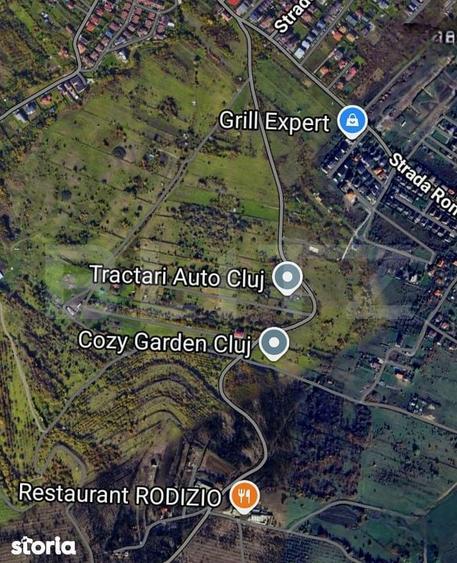 Teren 455 mp + Cota Drum, Zona Nordului, Borhanci, Puz Aprobat - 1