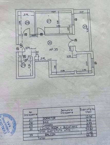 Vanzare 2 camere zona Dobroiesti costructie 2010 - 12