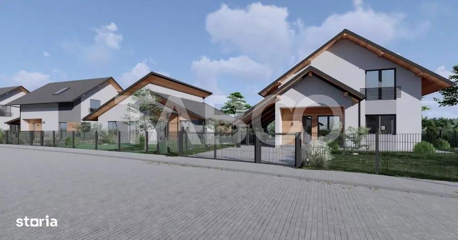 Casa individuala de vanzare cu teren generos- predare la alb - 5