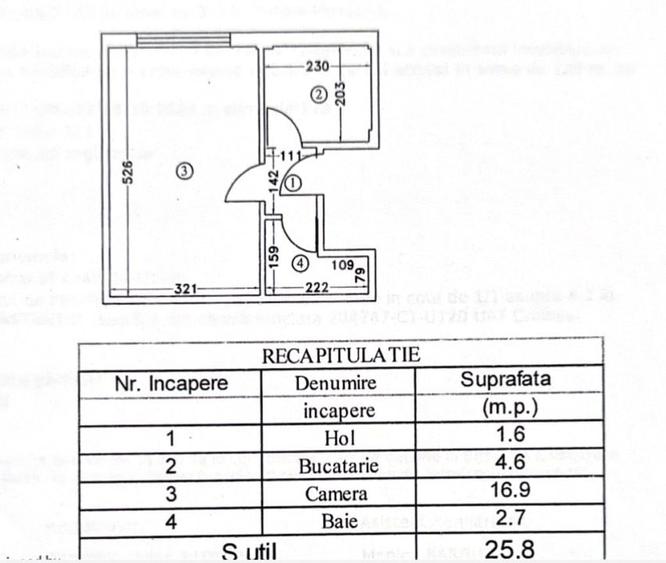 Garsoniera decomandata, Ultracentrala, zona Centrul Vechi - 5