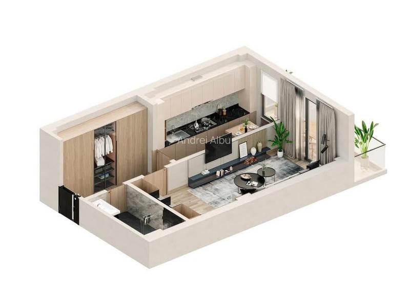 Proiect NOU - Apartamente de vanzare - Valea Lupului Bloc 4 etaje cu lift