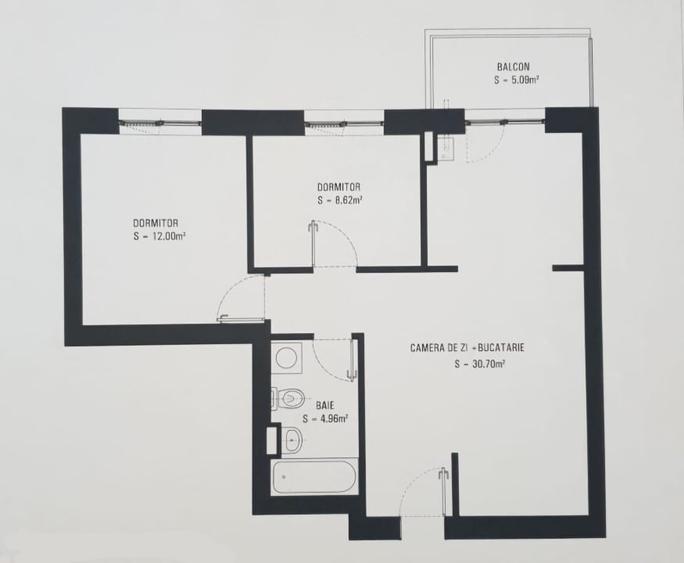 DIRECT Proprietar | 3 Camere HILS PALLADY  mobilat + Loc parcare Teran inclus - 10