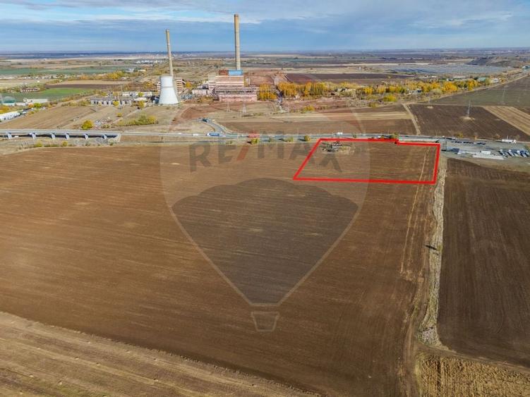 Teren intravilan 13.482 mp pe Centura Nord Arad, front 188 m - 6