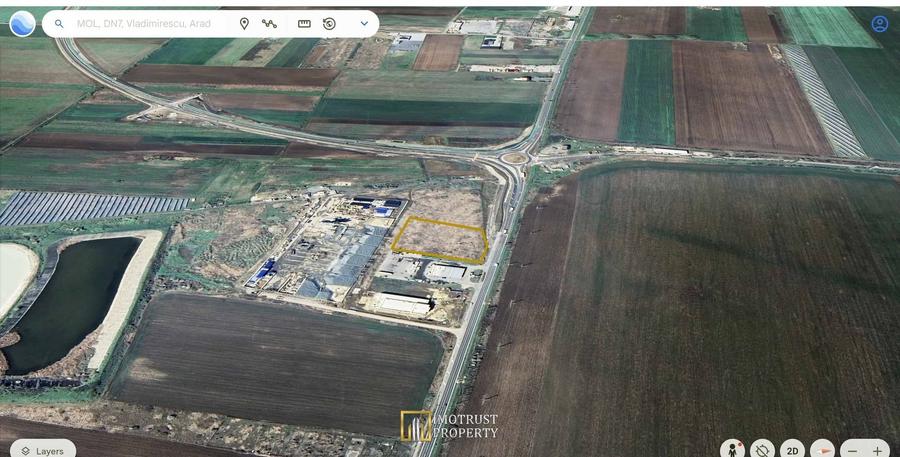 Teren de vânzare cu PUZ în curs – 9.662 mp, DN7 Vladimirescu, Arad - 4