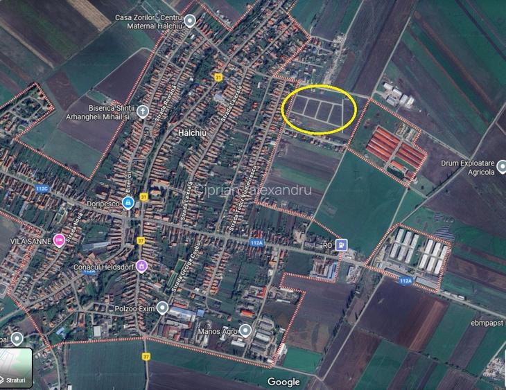 Vindem 36 de parcele cu P.U.Z in Halchiu Vindem 36 de parcele cu P.U.Z in Halchiu