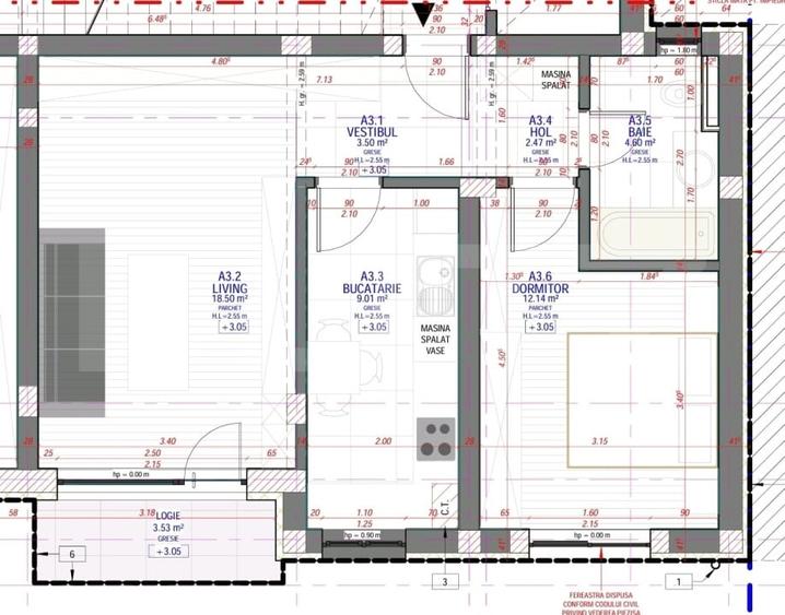 Apartament 2 camere | Mehala | Loc de parcare inclus in pret - 1