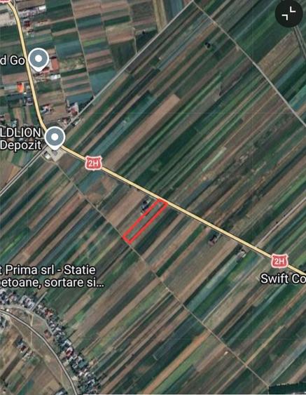 Teren de 3000 mp, în Exterior Vest