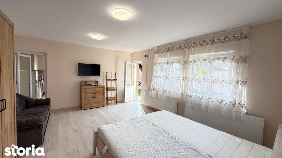 Casa 58 mp, Oncea,dormitor luminos,bucatarie cu sufragerie,baie. - 14