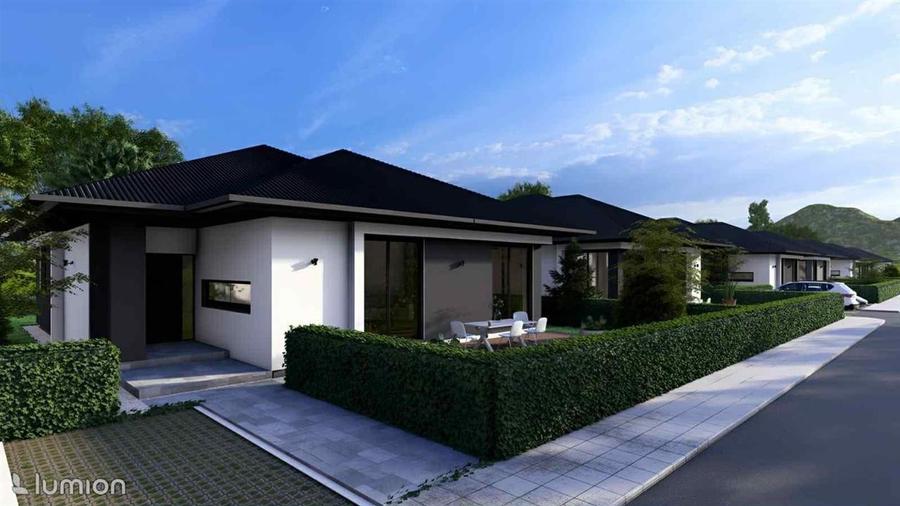 Casa noua individuala pe parter in Sanpetru, 215.000 euro.COMISION 0% - 2