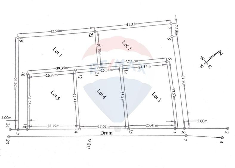 Teren Tohanu Nou, intrare Sohodol, 4800mp - 3
