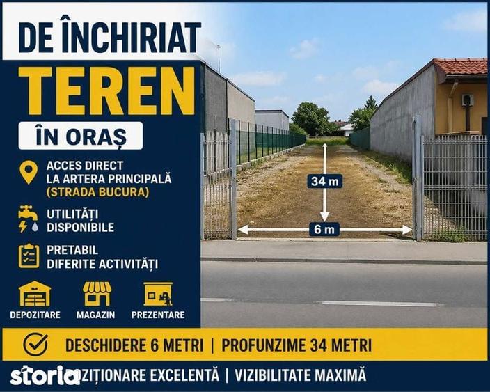 Teren Stradal spre inchiriere - 2