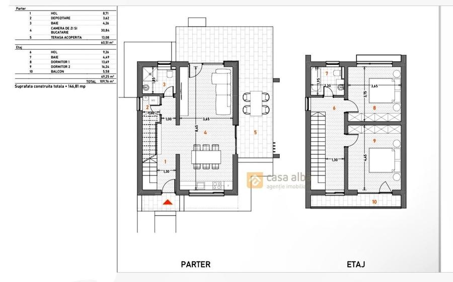 Bucium - Visan, locuinta noua, P+E, design modern - 7