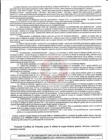 Rahova I Teren I 1395mp I POT 70% I CUT 4.5 I CU valabil I B135 - 8