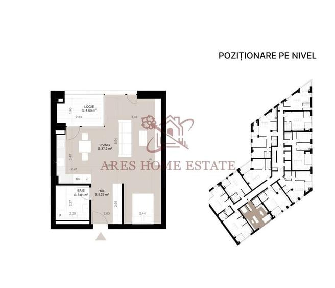 COMISION 0% - Apartamente 1–4 camere – complex central - 5