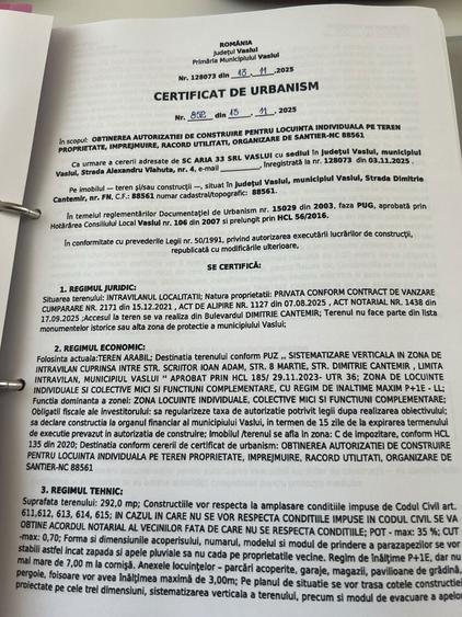 De vanzare teren + proiect + autorizatie de constructie - 7