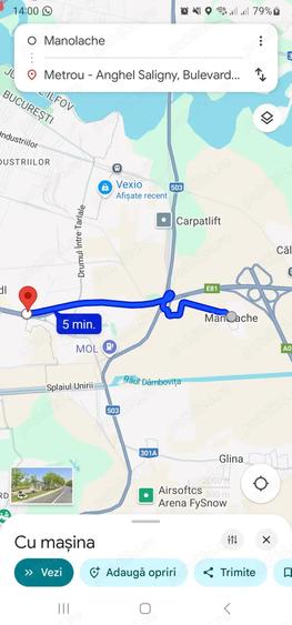 Teren 500, 1000 mp intravilan Manolache, Catelu, Bucuresti Pallady, la 5min de metrou! - 1